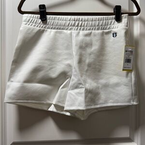 EleVen by Venus Williams White Athletic Shorts Soft Fabric